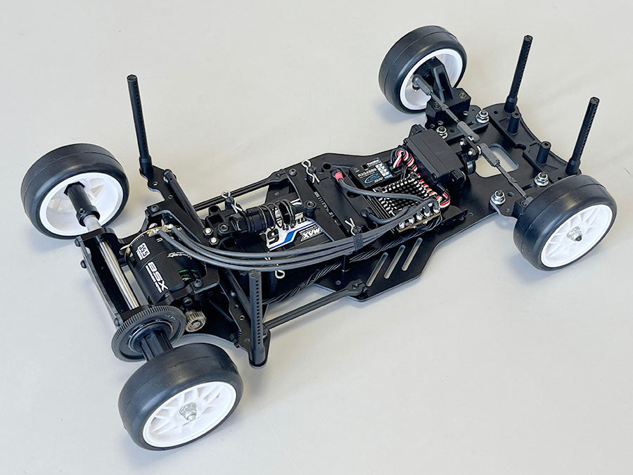 Kawada M5103 M500GT3 Chassis Kit 1/10 DD Car FRP Chassis (TC Rubber Tires) - BanzaiHobby