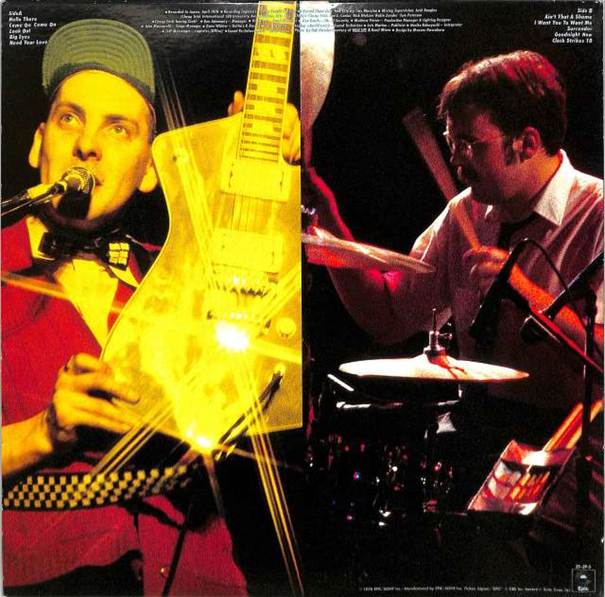EPIC Sony Cheap Trick "Cheap Trick AT Budokan" 25.3 P.5