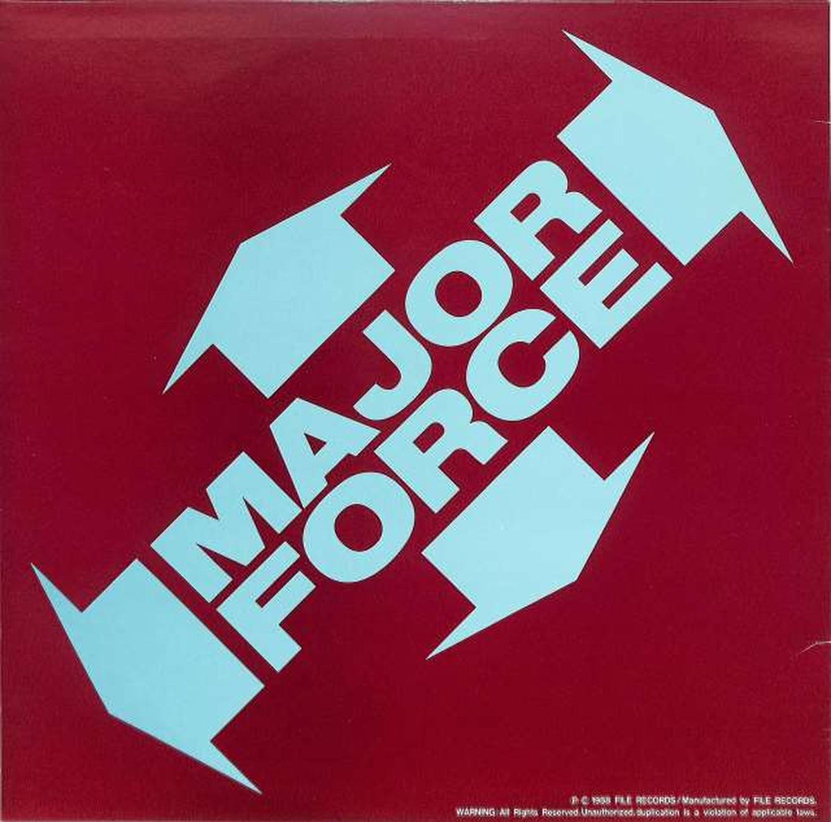 MAJOR FORCE HIROSHI &KUDO MAJOR FORCE 002