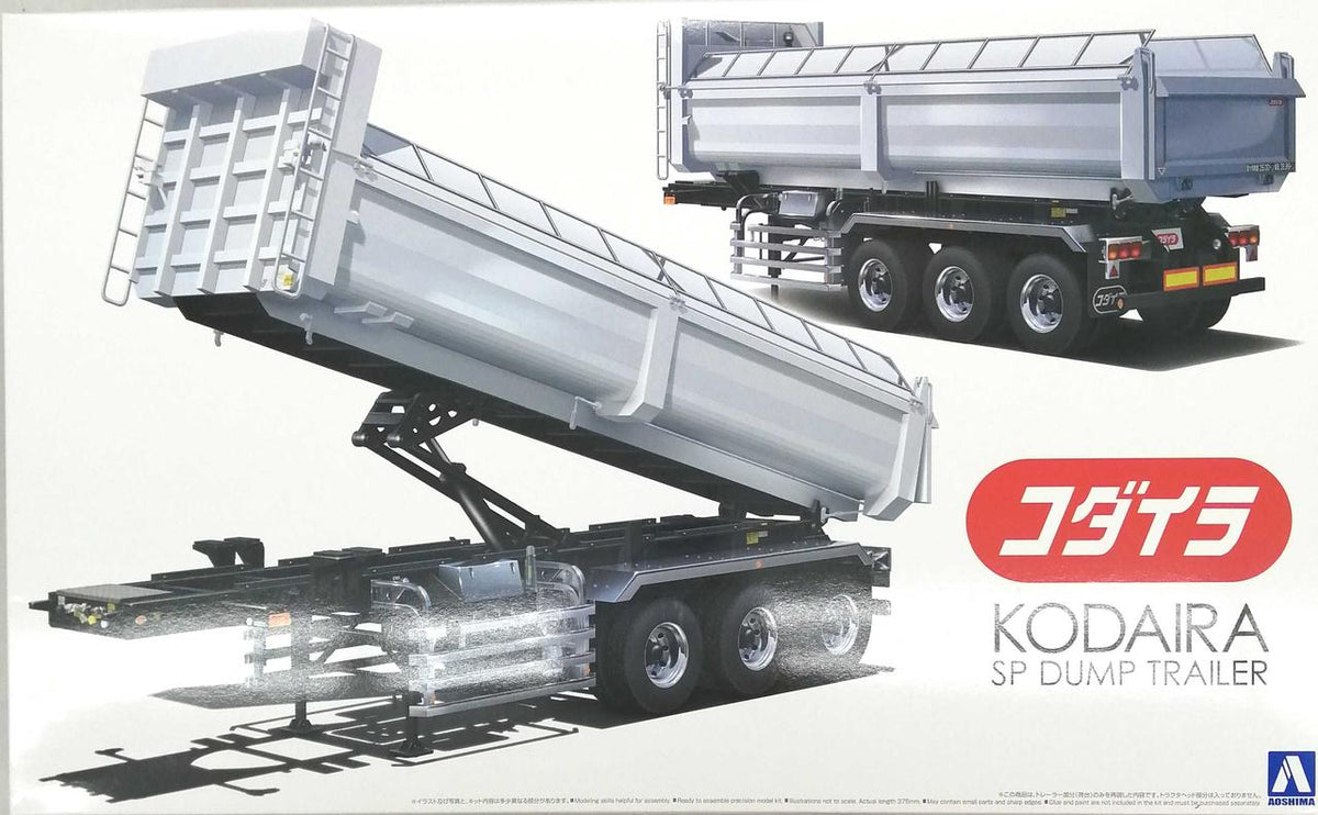 Qingdao Cultural Teaching Materials Company 1/32 Heavy Freight Series Codaira SP Dump Trailer - Banzai Thrifting | BanzaiHobby