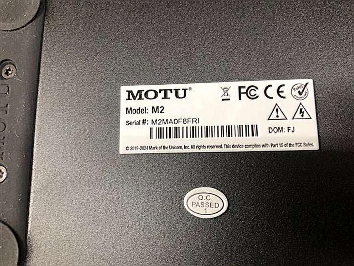 MOTU Audio Interface: M2
