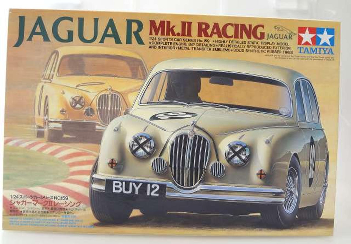 TAMIYA Jaguar Mark II Racing Sports Car Series No.159 - Banzai Thrifting | BanzaiHobby