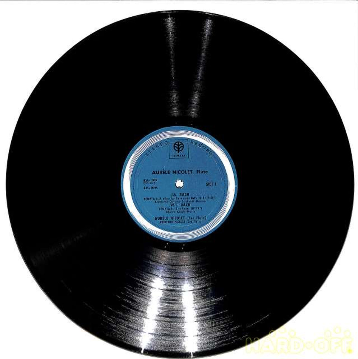 Trio Records Bach Flute Sonata and others Nicole Shunsuke Wakabayashi Recording RSA-1005