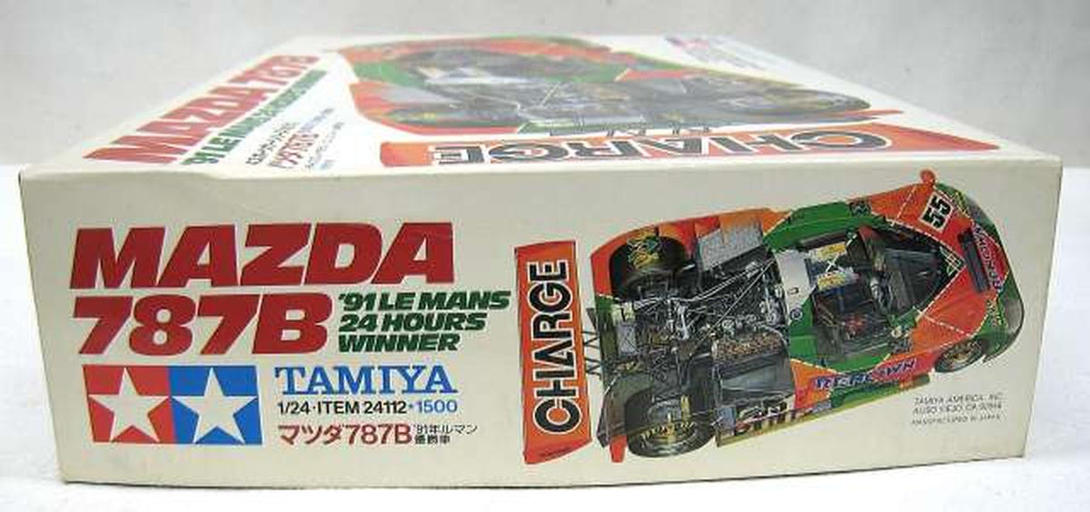 TAMIYA 1/24 Mazda 787B '91 24 Hours of Le Mans Winner 1/24 Mazda 787B '91 24 Hours of Le Mans Winner Car - Banzai Thrifting | BanzaiHobby