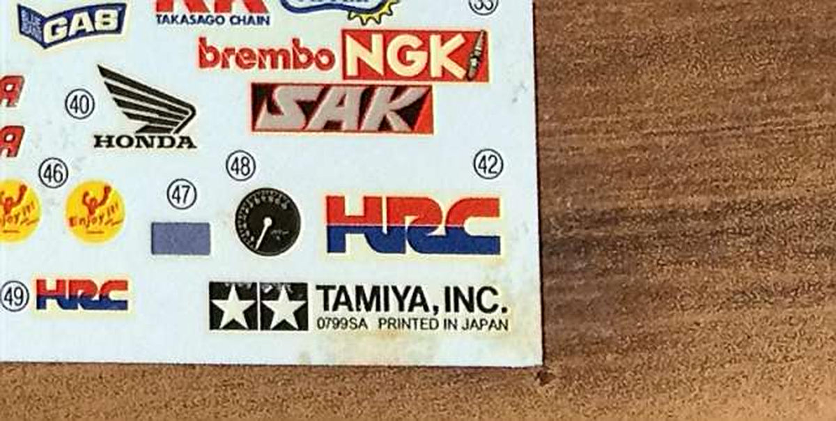 Tamiya Repsol Honda NSR500 '99 - Banzai Thrifting | BanzaiHobby