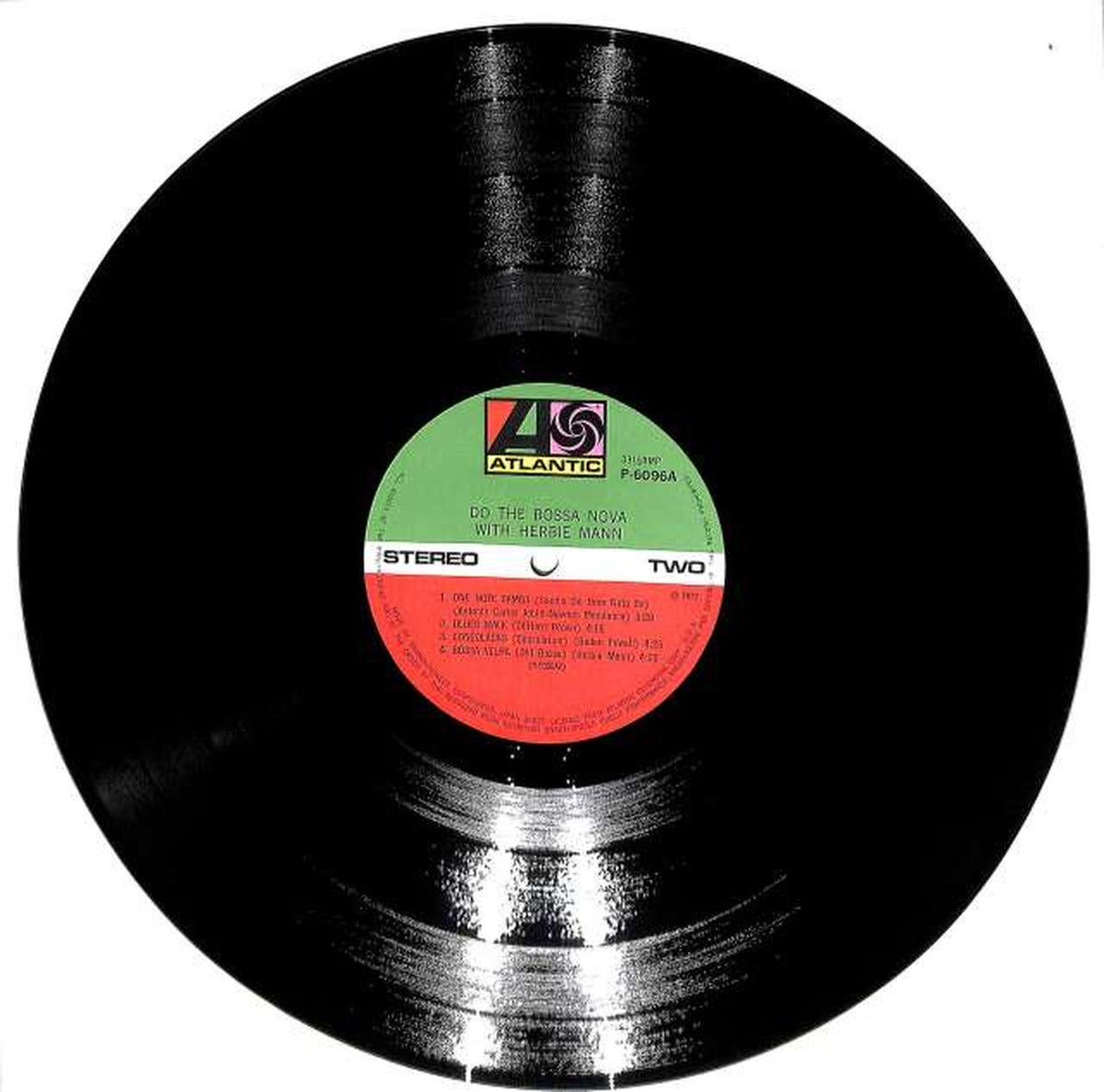 Warner Pioneer Herbie Mann 'Bossa Nova' P-6096A