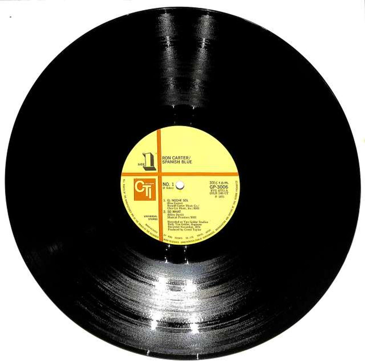 King Ron Carter "Spanish Blue" GP-3006