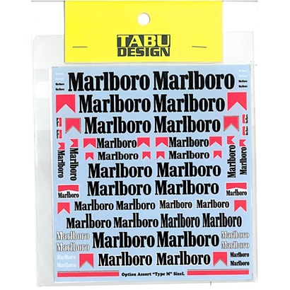 Tabu Design 00001 1/20 M type decal L size - BanzaiHobby