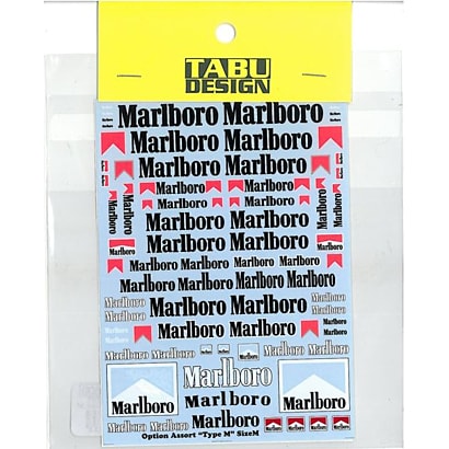 Tabu Design 00002 1/24 M type decal M size - BanzaiHobby