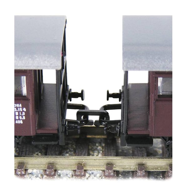 TGW 14090 Wooden 2-axle passenger car Miyazaki Kotsu Co., Ltd. Railway Department Fuha 4.5 (late model, steel plate specification) 2-car set - BanzaiHobby