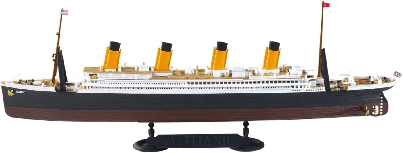 Doyusha 1/1000 Amazing! Easy Plastic Model R.M.S. Titanic - BanzaiHobby