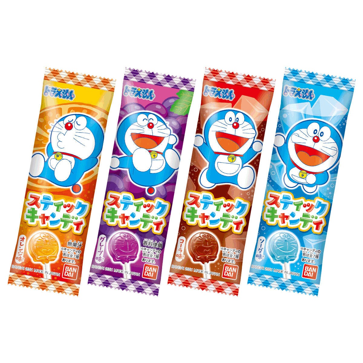 Bandai Doraemon Stick Candy, 1 box (25 pcs) - BanzaiHobby