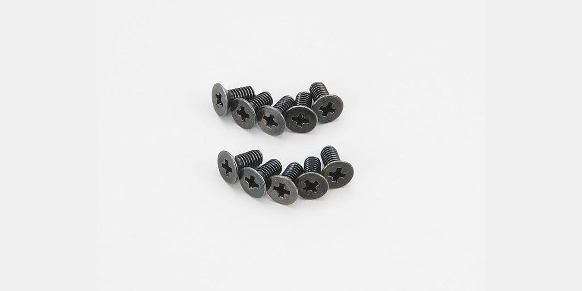 Kyosho 1117 F.H.Screw(M2.6x6/10Pcs) - BanzaiHobby