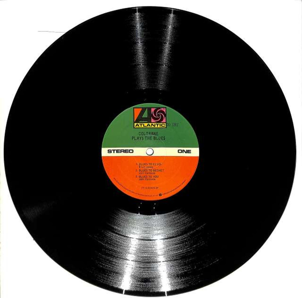 ATLANTIC John Coltrane "PLAYS THE BLUES" 1382