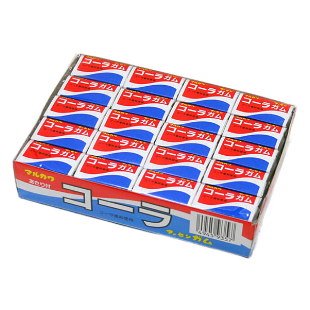 Marukawa Cola Chewing Gum, 1 box (18 packs) - BanzaiHobby