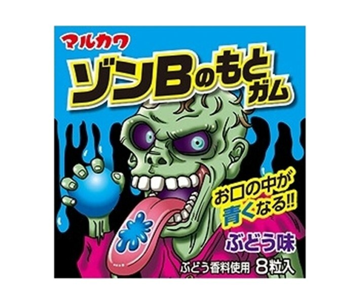 Marukawa ZonB No Moto Gumballs - Grape, 1 box (18 packs) - BanzaiHobby