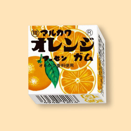 Marukawa Fusen Gum - Orange, 1 box (24 packs) - BanzaiHobby