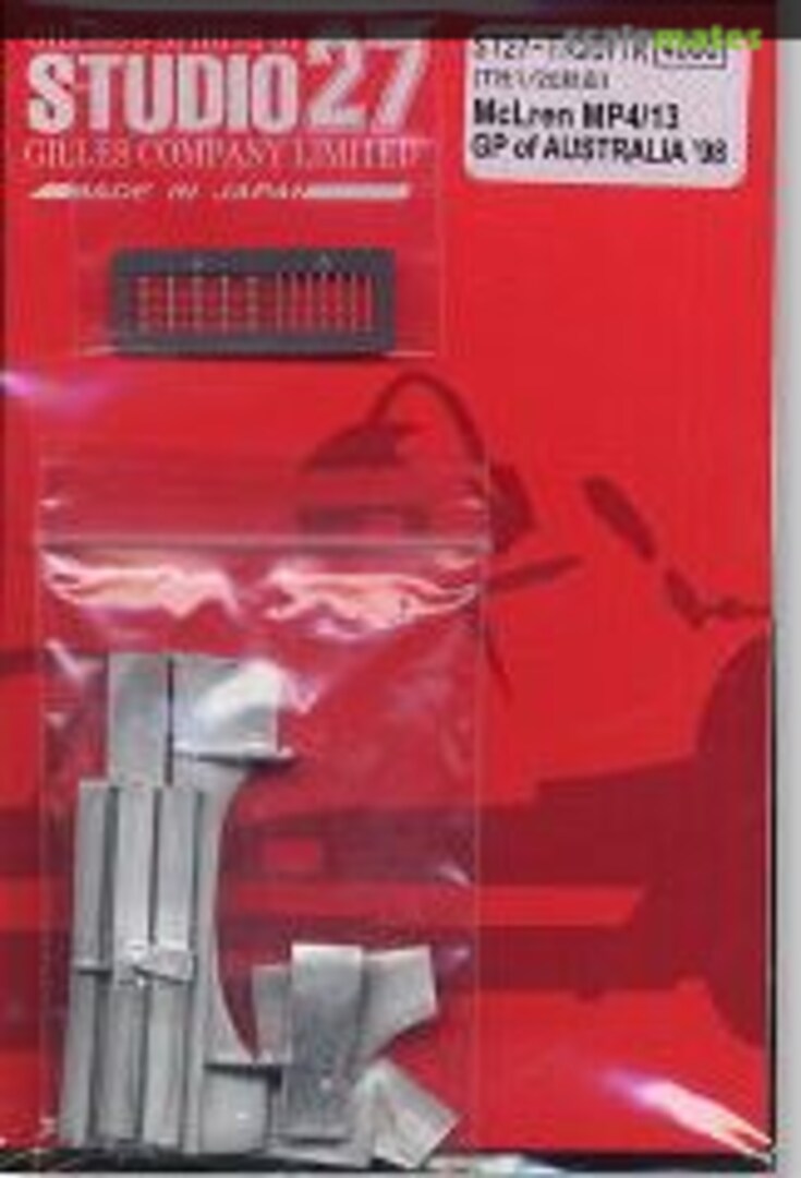Studio27 TK2011R 1/20 McLaren MP4/13 Aust GP Trans Kit - BanzaiHobby