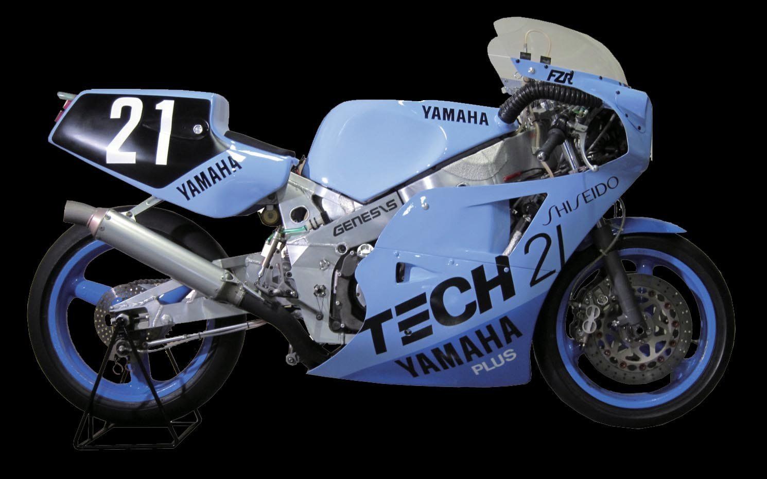 Fujimi 1/12 Yamaha FZR750 Tech21 Shiseido Racing Team 1985 - BanzaiHobby