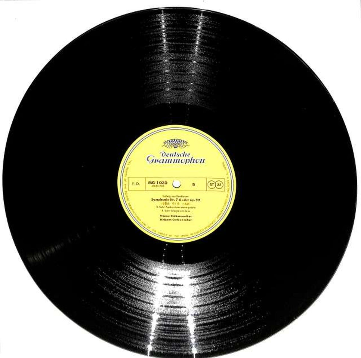 Polydor Beeth^Ven Symphony No. 7 Kleiber MG-1030