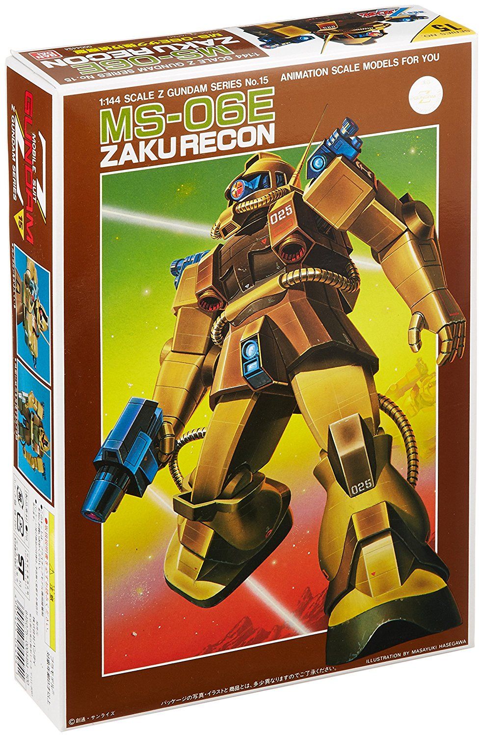 Bandai 1/144 MS-06E Zaku Recon (Z) - BanzaiHobby