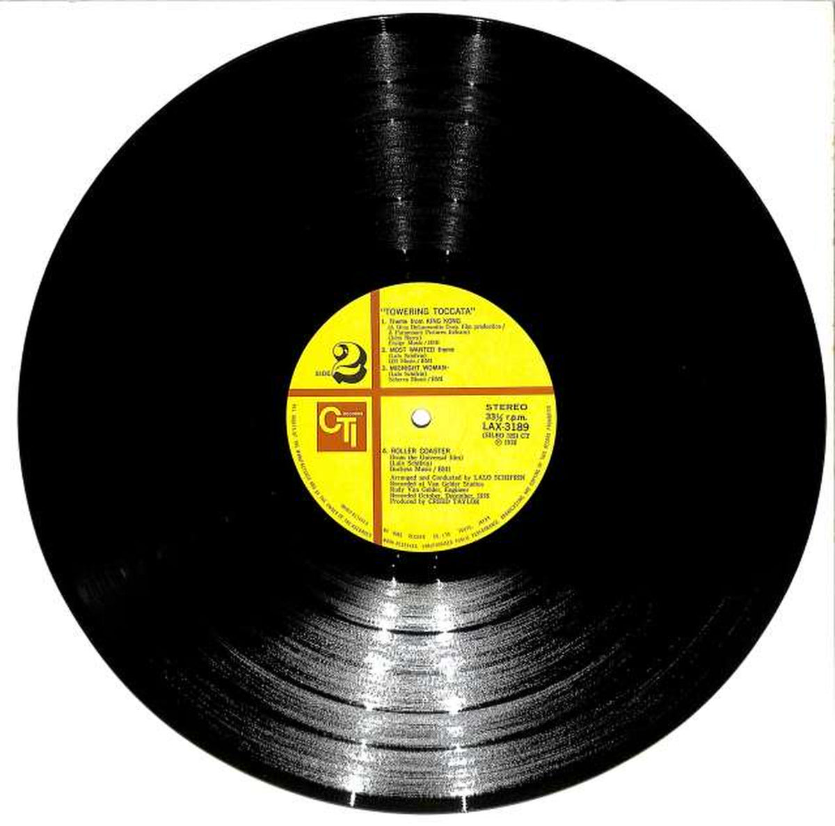King Lalo Sifrin "Towering Toccata" LAX3189