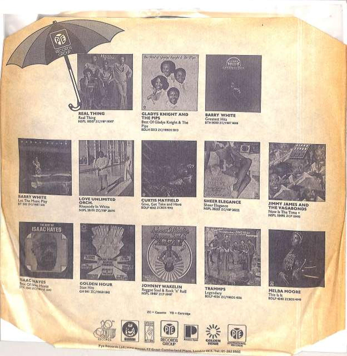 EMBER Jimi Hendrix "EXPERILENCE VOLUME NR5061"
