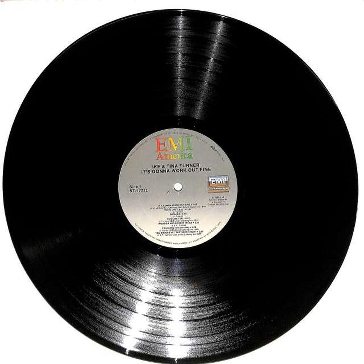EMI Tina Turner "IT'S GONNA WORK OUT F ST-17212"