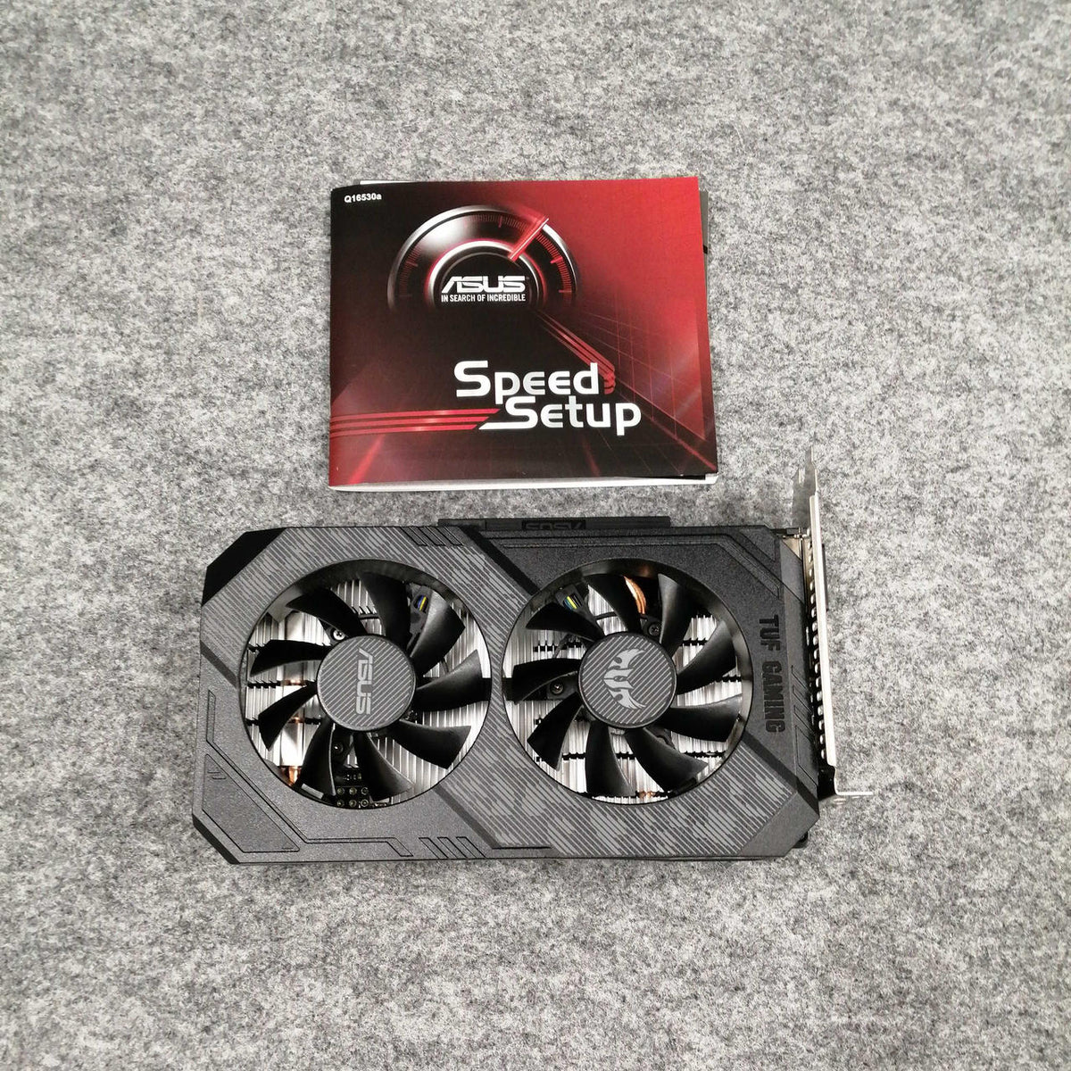 ASUS Graphics Card: TUF-GTX1650-O4GD6-GAMING
