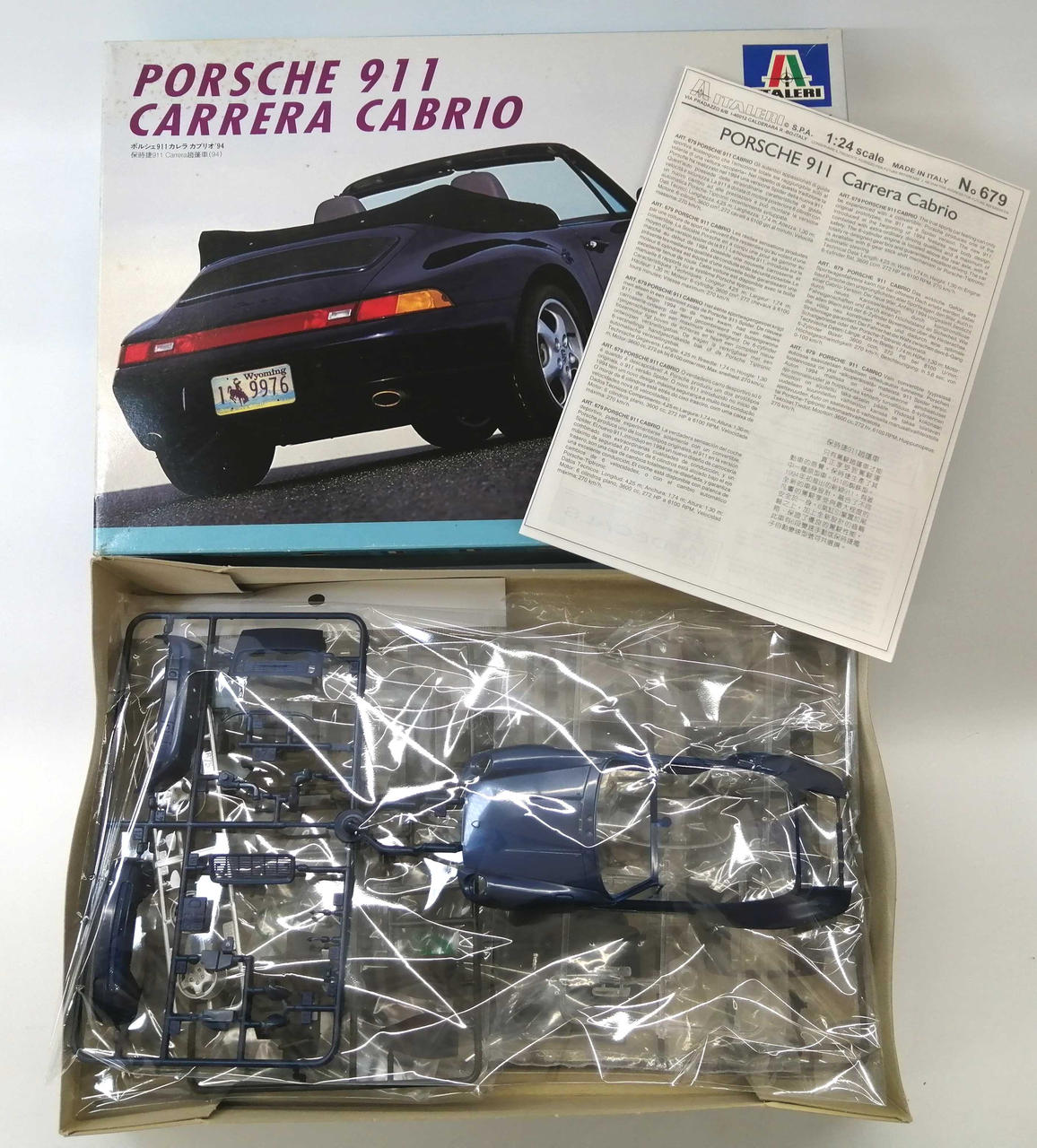 NO ID ITALE 1/24 Porsche 911 Carrera Cabrio '94 1/24 Porsche 911 Carrera Cabrio '94 - Banzai Thrifting | BanzaiHobby