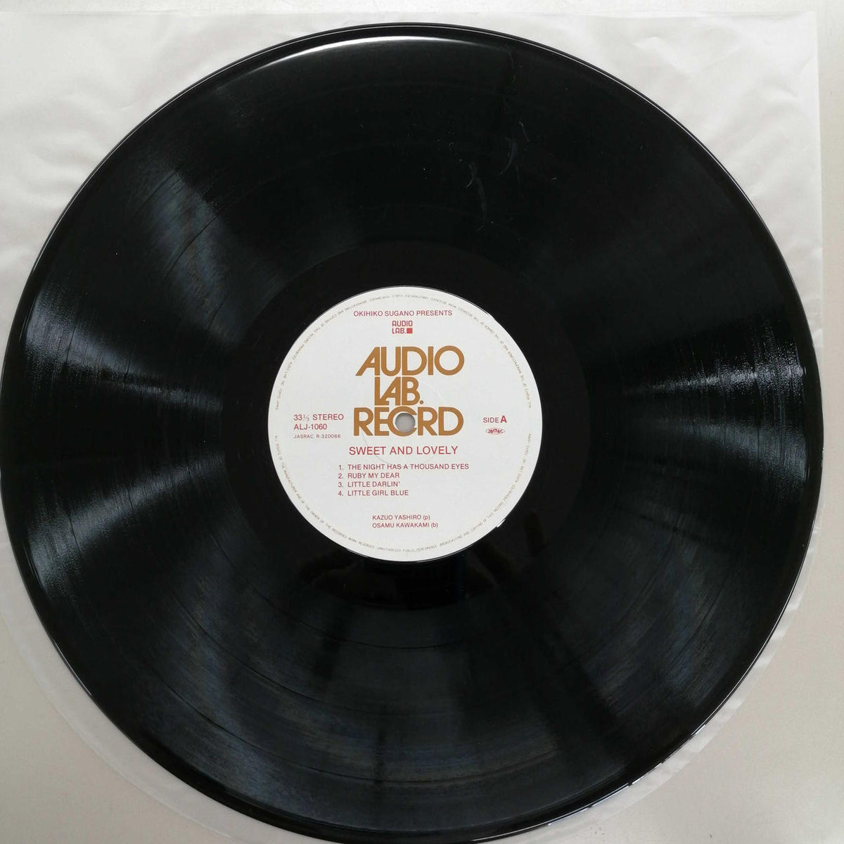 AUDIO LAB RECORD Kazuo Yashiro / SWEET AND LOVELY ALJ-1060