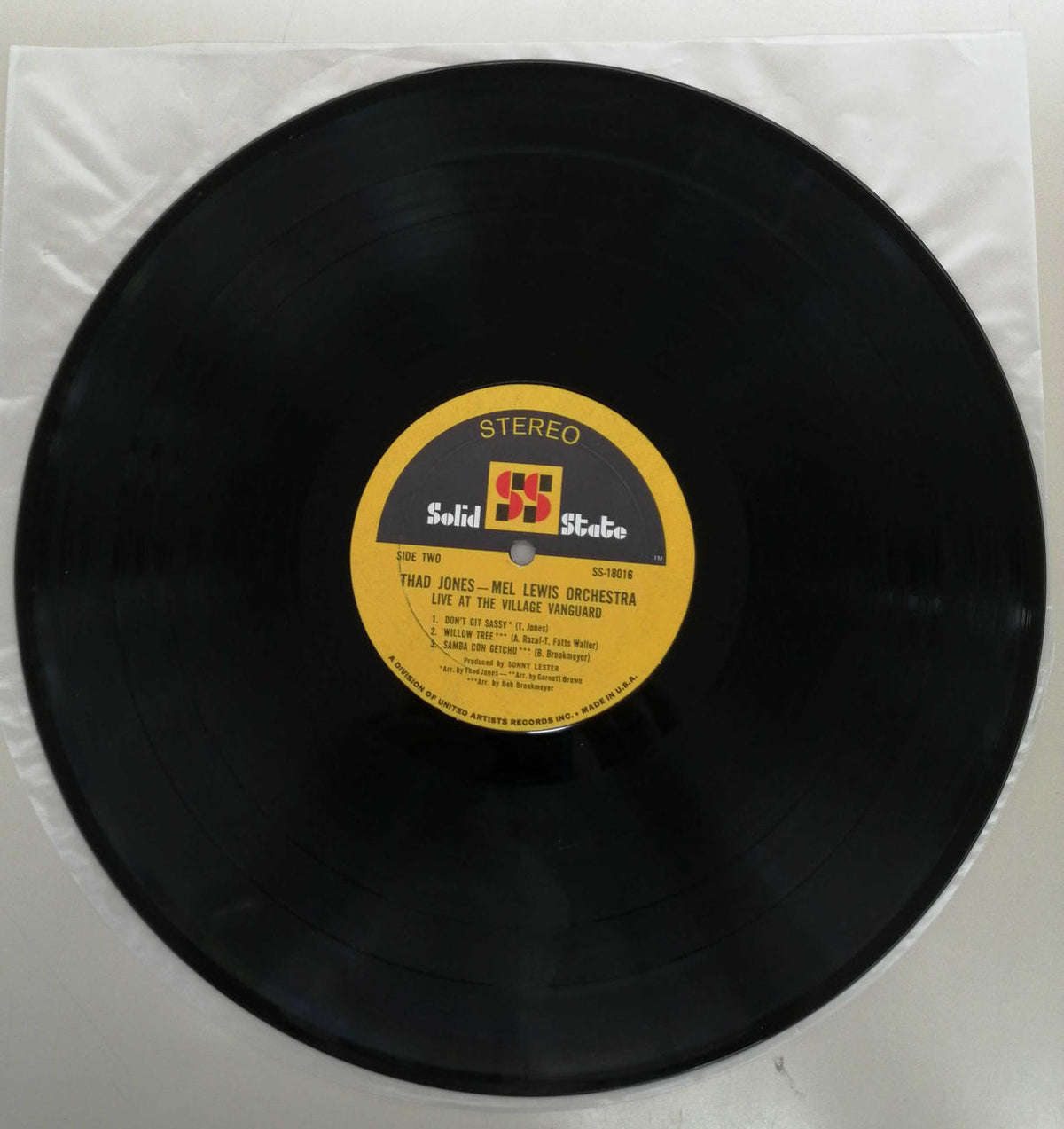 SOLID STATE THAD JONES&MEL LEWIS/LIVE AT T SS18016