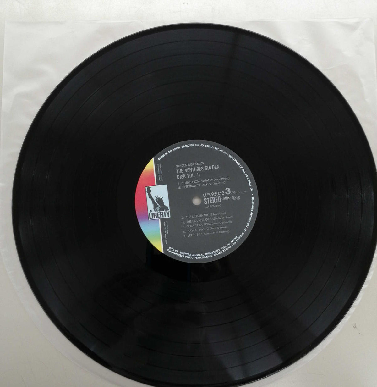 LIBERTY THE VENTURES/GOLDEN DISK VOLⅡ LLP-95041B