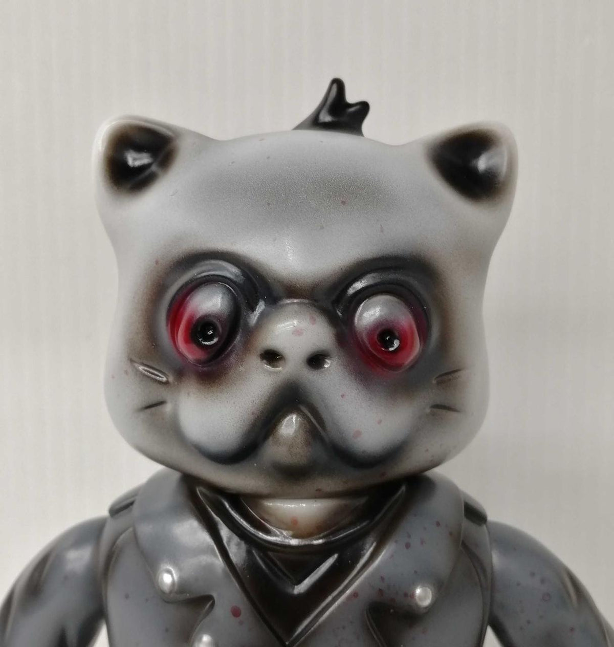 EXHAUSTED NEKO Soft Vinyl Fatigue Cat ZOMBIE VERSION