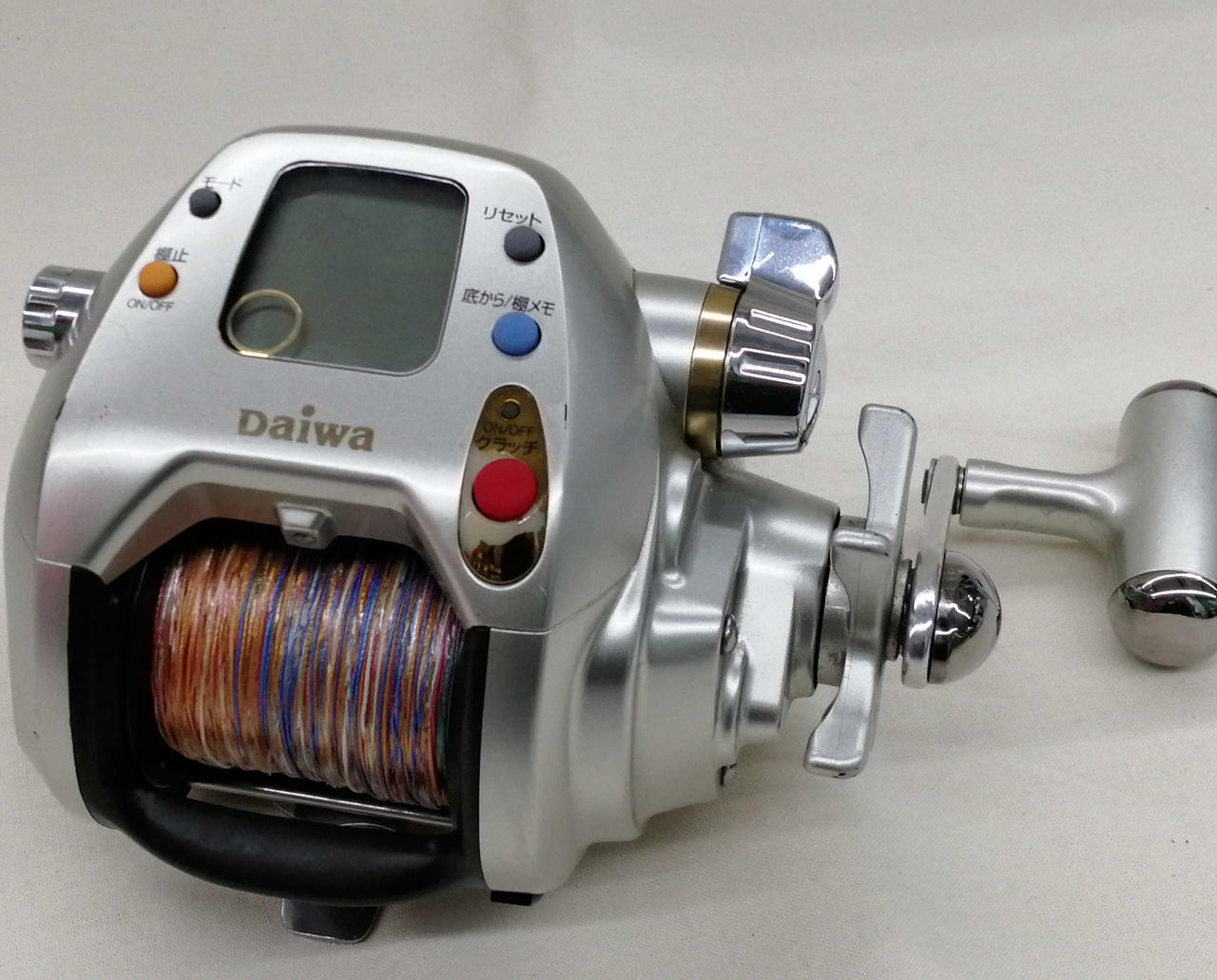 daiwa electric reels malaysia Seaborg G300J-DH Reel w/ Johnny Jigs Power Handle DAIWA ELECTRIC REEL SEABORG SB800MJ Powerful Megatwin (switchable between high/low gear English version LCD Magsealed ball Bearing Oversize SIC line guide Jog Power Lever Drag radiator Convenient 12 Daiwa Tanacom 1200 Electric Reel