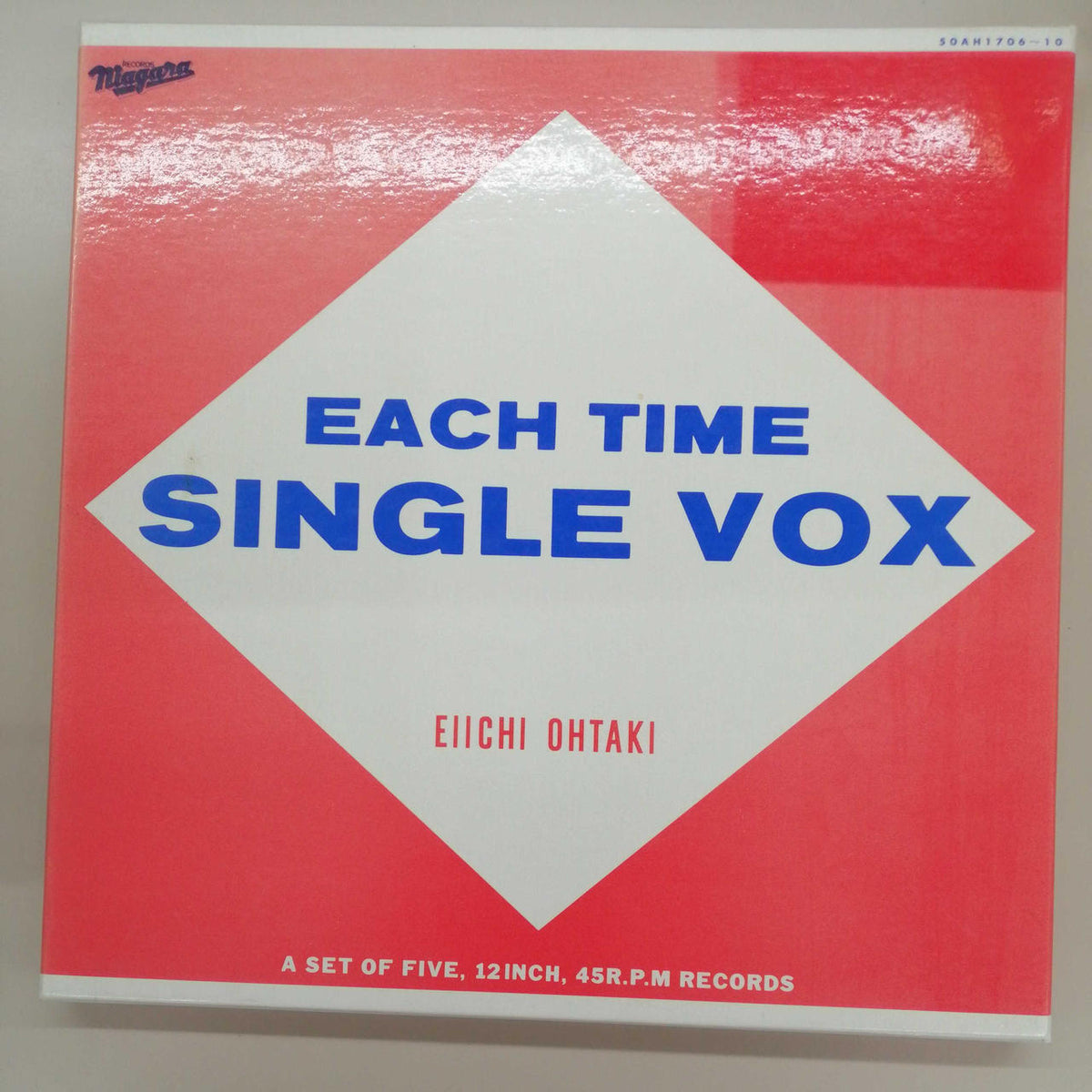 NIAGARA RECORDS NIAGARA EACHTIME SINGLEVOX 50AH1706-10