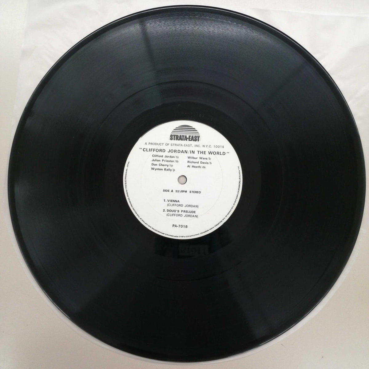 STRATA-EAST CLIFFORD JORDAN/ IN THE WORLD PA-7018