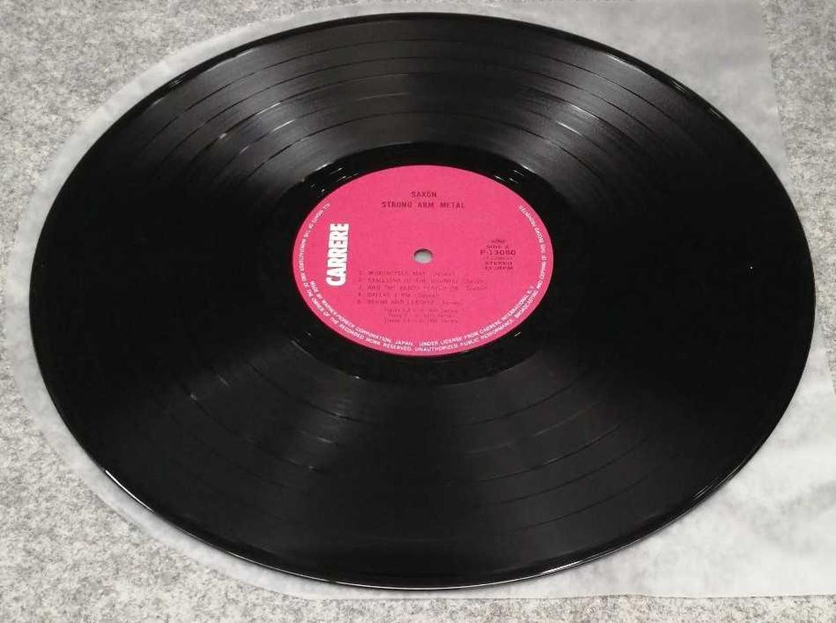 Warner Pioneer Western Music Saxon / Strong Arm Metal