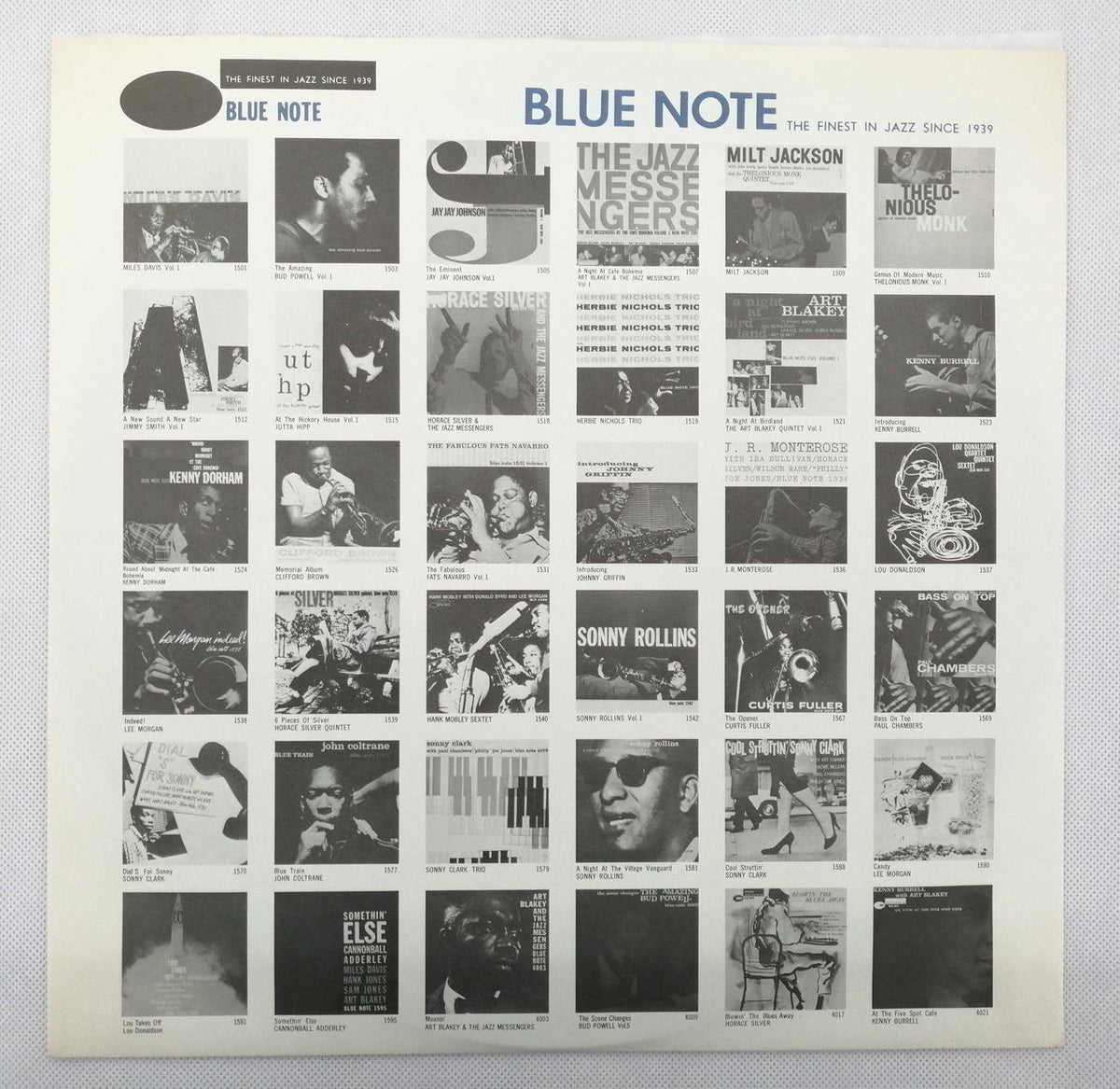 BLUE NOTE Record JOHN COLTRANE BLUE TRAIN