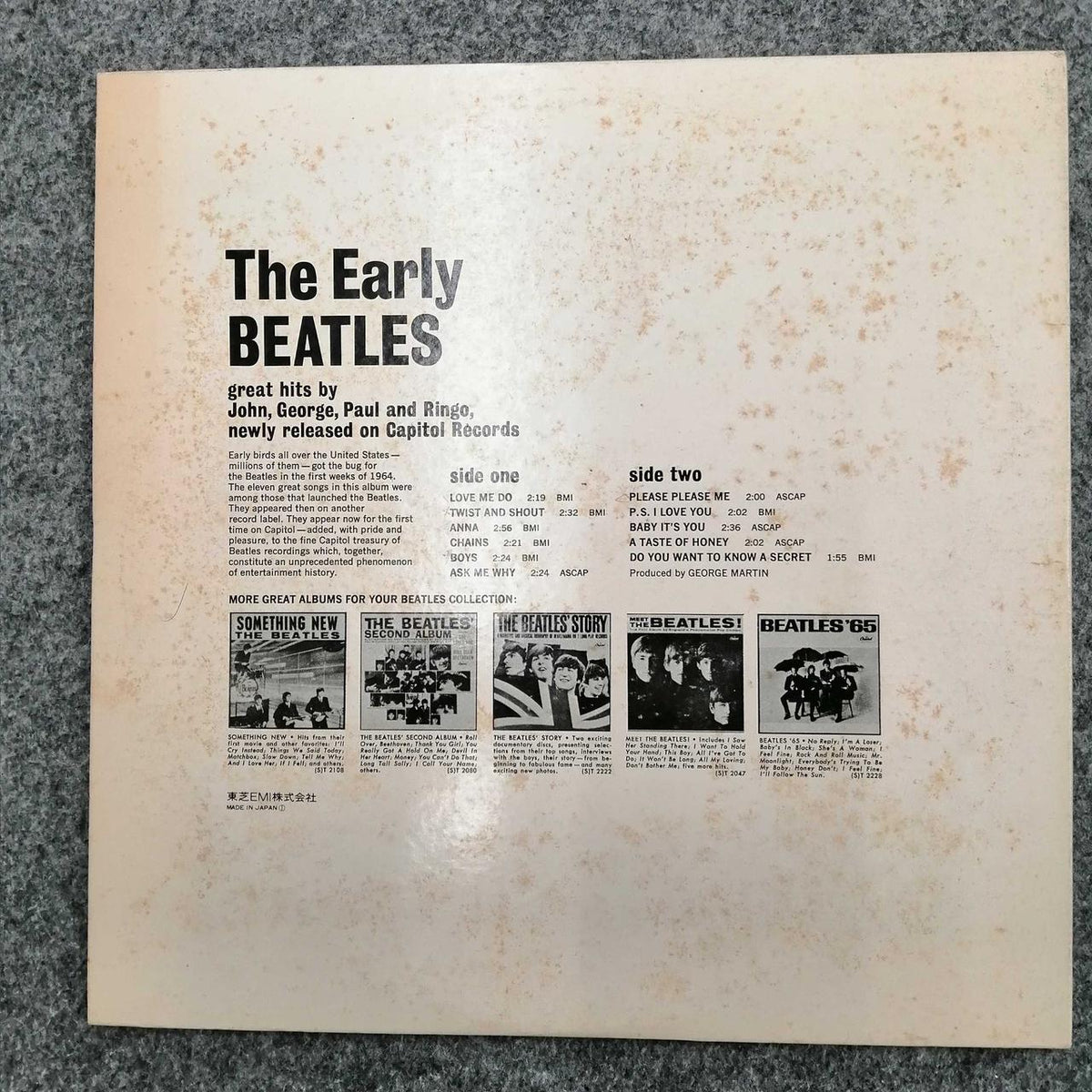 APLLE RECORDS BEATLES THE EARLY