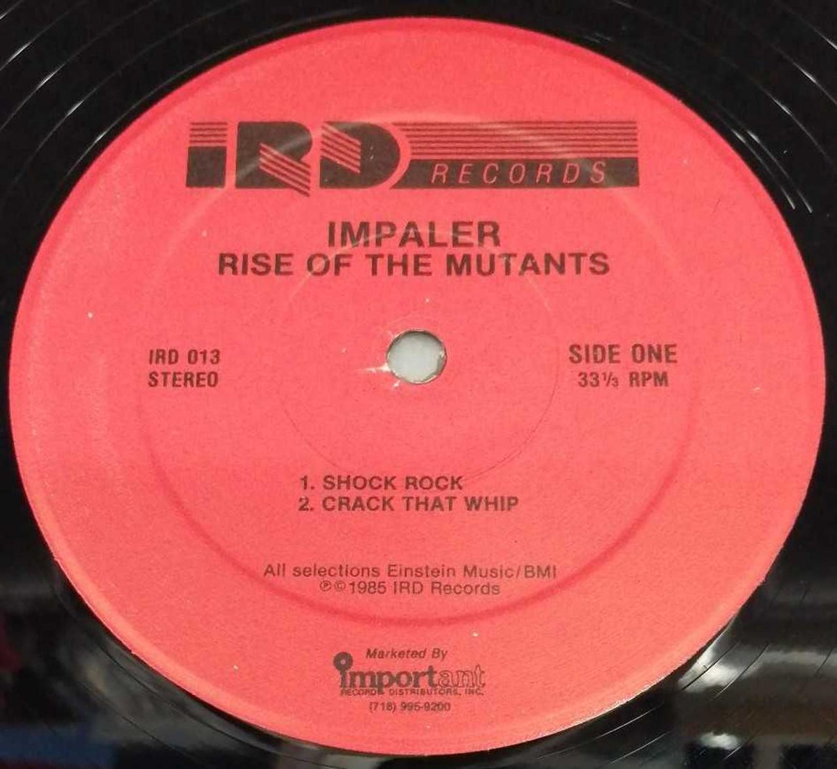 IRD RECORDS Western Music IMPALER / RISE OF THE MUTANTS