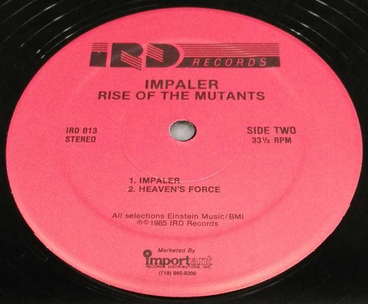 IRD RECORDS Western Music IMPALER / RISE OF THE MUTANTS