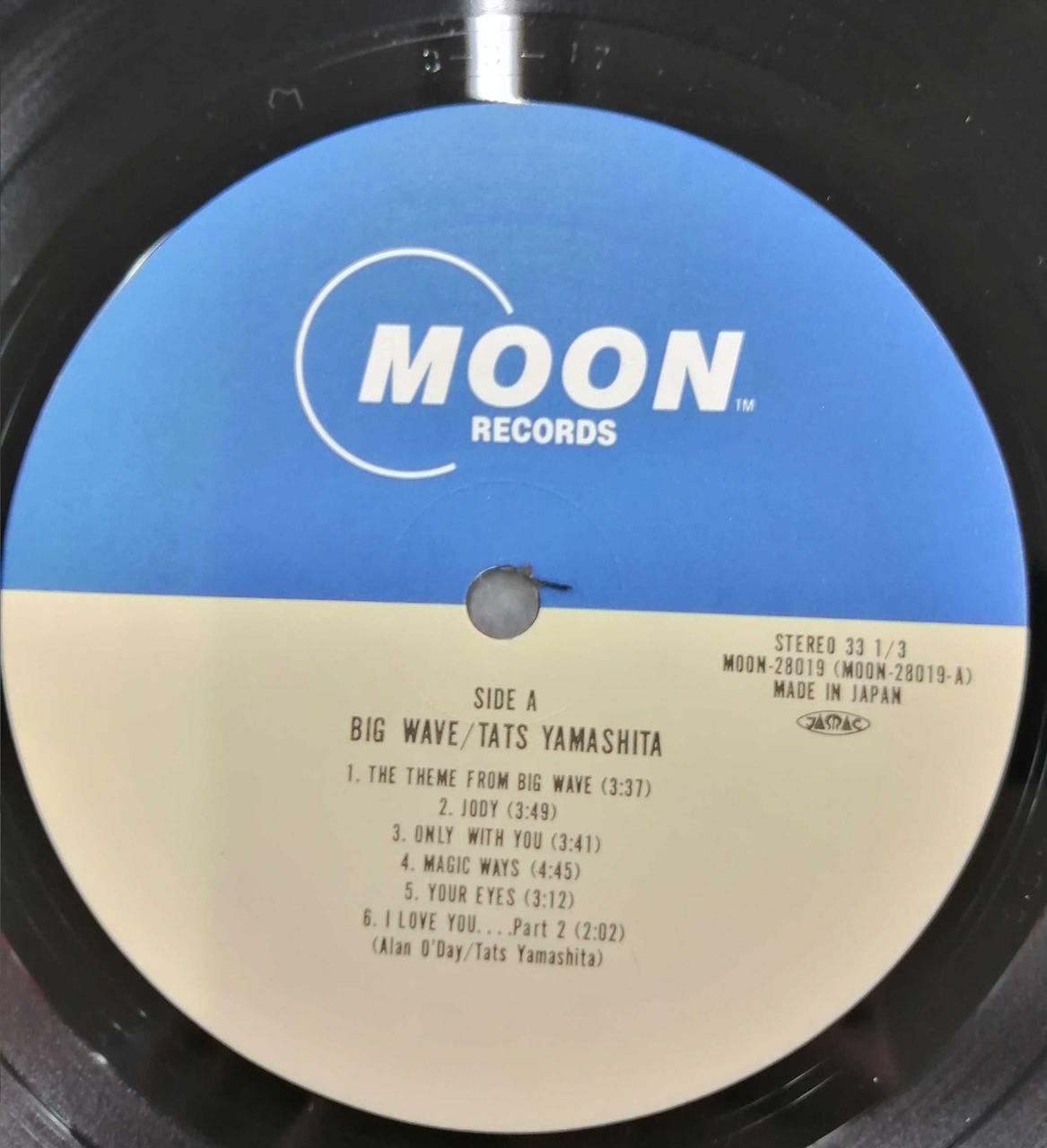 MOON RECORDS Tatsuro Yamashita BIG WAVE