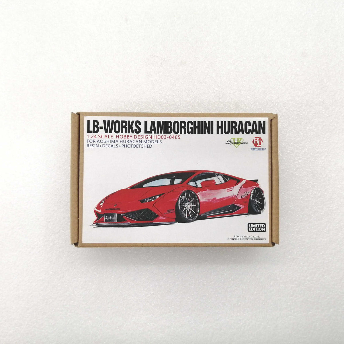 HOBBY DESIGN 1/24 scale model LAMBORGHINI HURACAN - Banzai Thrifting | BanzaiHobby