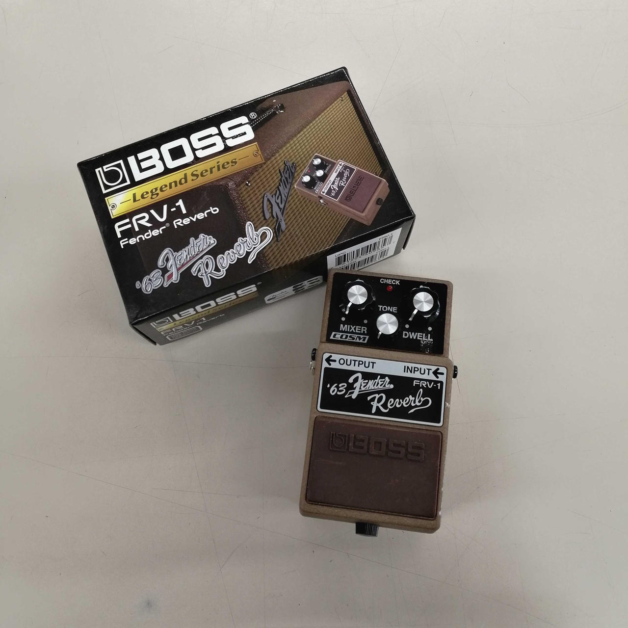 Boss FRV-1 '63 Fender Reverb Guitar Effects Pedal
