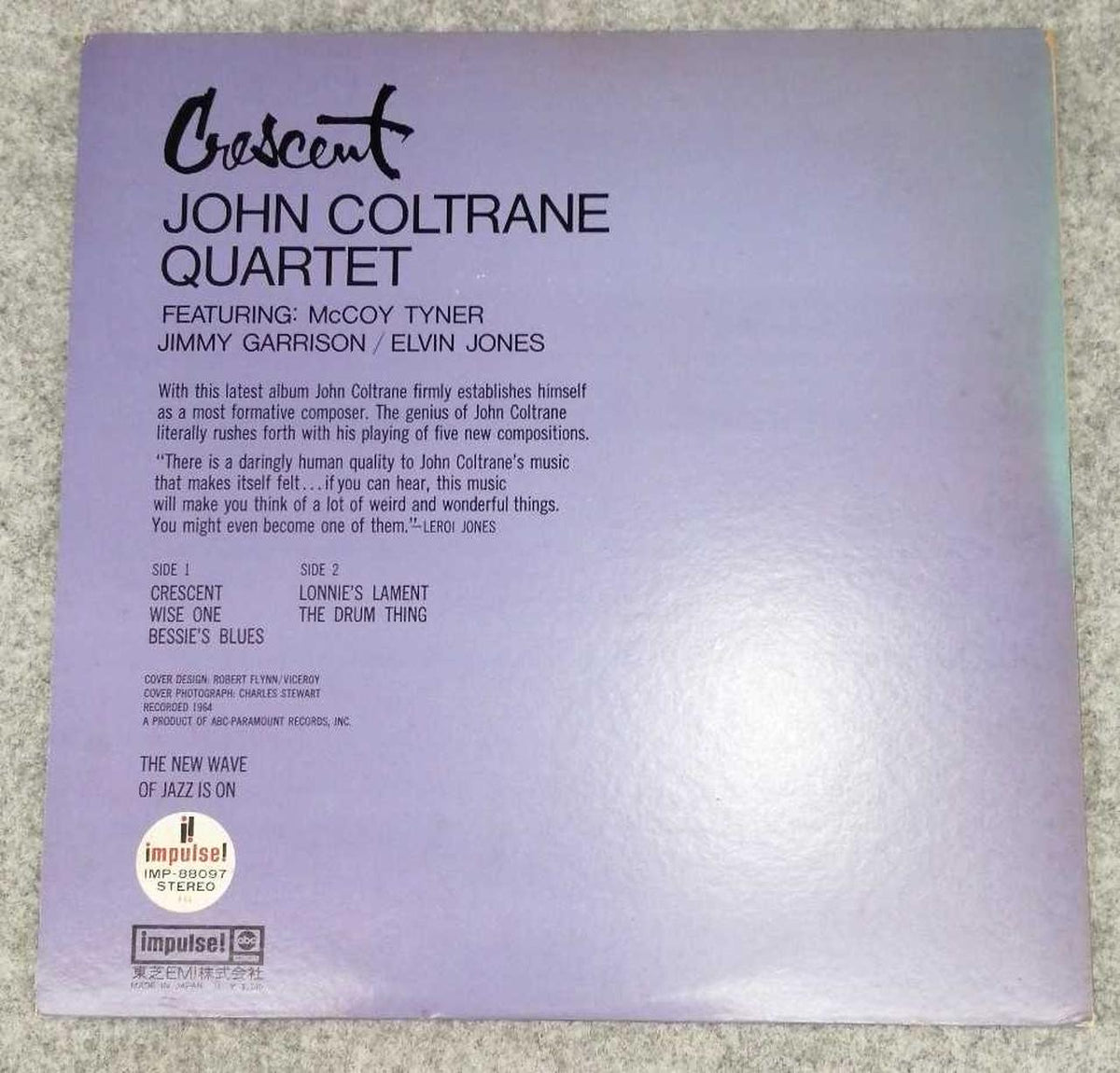 Toshiba EMI JAZZ/FUSION CRESCENT