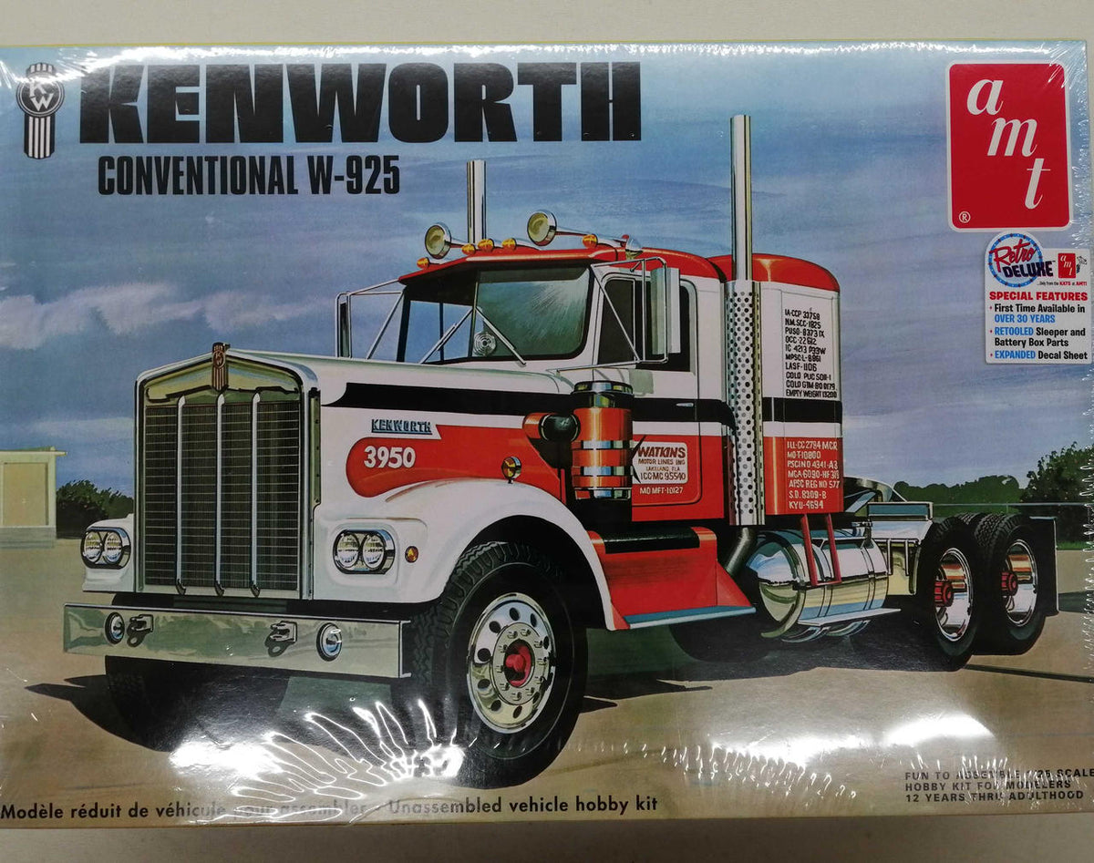 AMT 1/25 Kenworth Conventional W-925 - Banzai Thrifting | BanzaiHobby