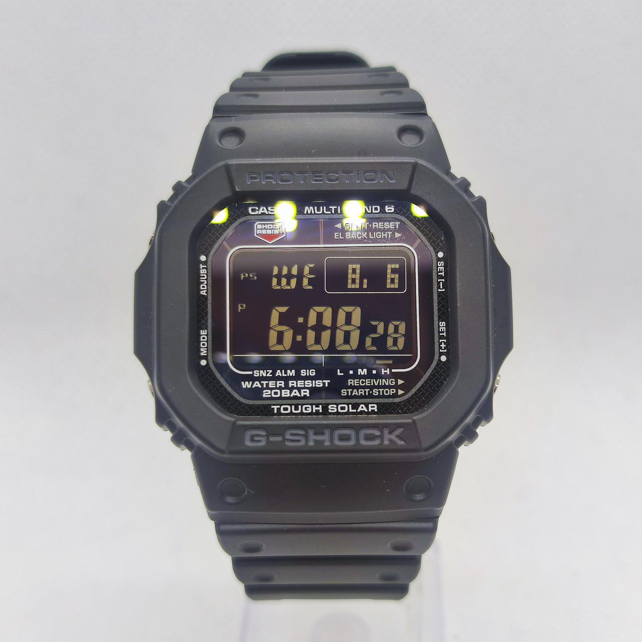 CASIO G-SHOCK GW-M5610-1BJF 電波ソーラー GWM5610-1 | Black Digital