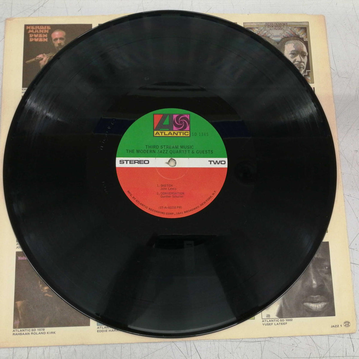 Atlantic THIRDSTREAMMUSIC/THEMODERNJAZZ SD1345