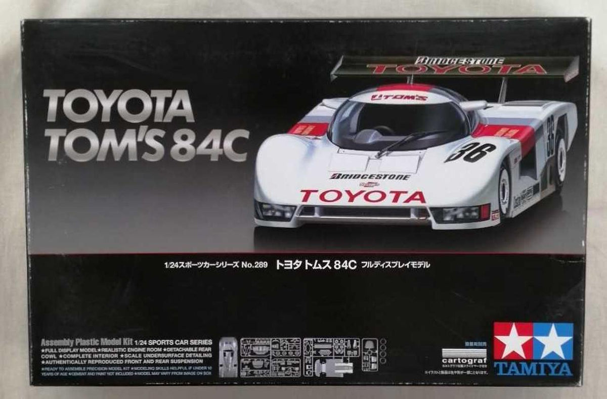 TAMIYA 1/24 scale Toyota TOM'S 84C - Banzai Thrifting | BanzaiHobby